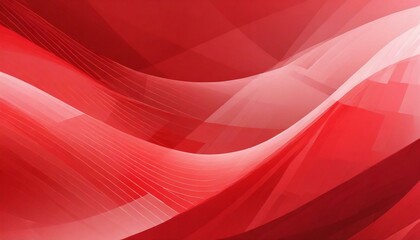 레드 파도와 레드 배경