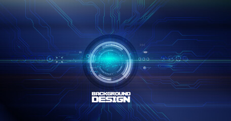 High tech style abstract background design.