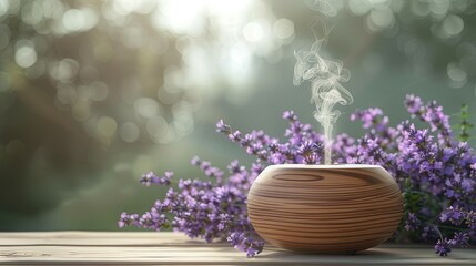 Enhancing Well-Being and Relaxation Aromatherapy with Diffuser for a Tranquil and Soothing Atmosphere in Home and Spa Settings
