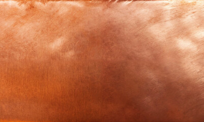 Metallic cooper wallpaper background - AI generated