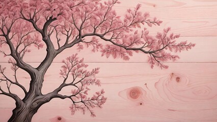 serene pastel pink wooden texture that emanates a sense of calm and elegance