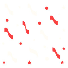 Indonesia Flag Confetti