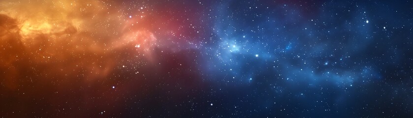 Obraz premium Captivating Celestial A Mesmerizing Glimpse into the Cosmic Expanse