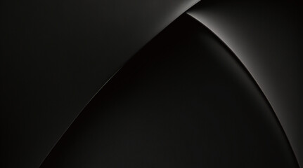 黒い幾何学的な抽象的な背景は、斜線の装飾を持つ暗い空間にレイヤーを重ねます。バナー、チラシ、カード、パンフレットの表紙、ランディング ページ用のモダンなグラフィック デザイン要素のストライプ スタイル - obrazy, fototapety, plakaty