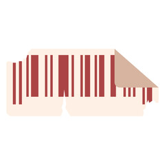 Barcode Sticker Torn
