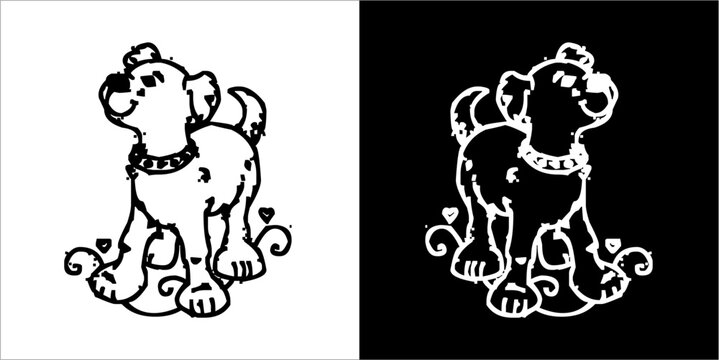 Illustration vector graphics of pupie icon