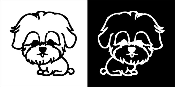 Illustration vector graphics of pupie icon