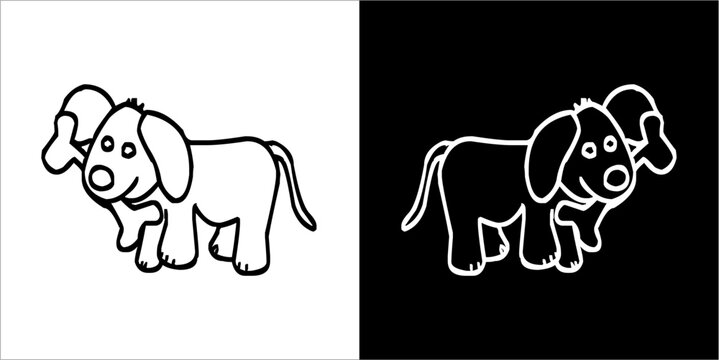 Illustration vector graphics of pupie icon