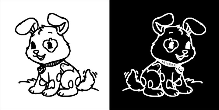 Illustration vector graphics of pupie icon