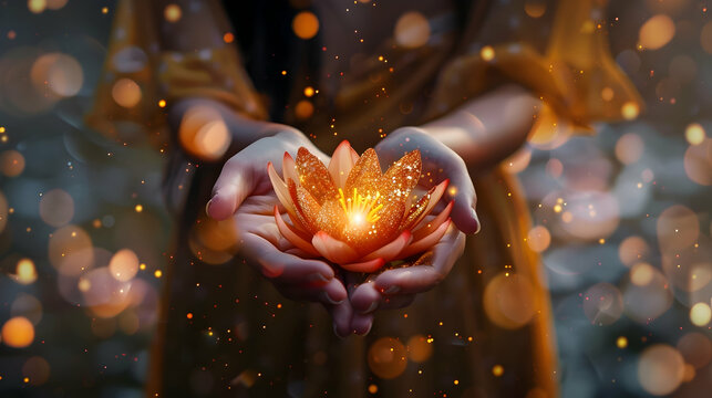 pink lotuses, glitter, pond, bokeh, close-up, water lily, spa, relaxation, lotus, banner, isoteric, space for text, zen, sparkle, copy space, buddhism, holiday, vesak, hinduism, flowers