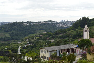 Vista do alto da Montanha em Porto Alegre