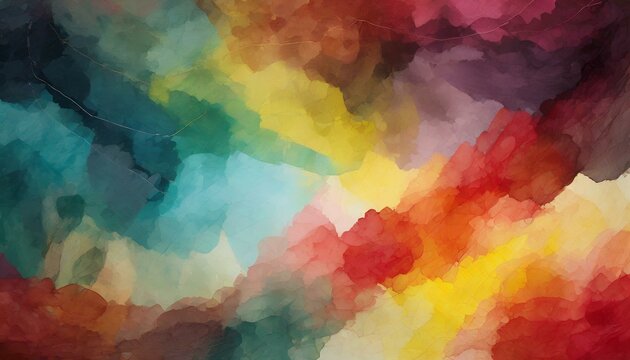 Vibrant Spectrum: A Multicolored Vector Abstract Background"