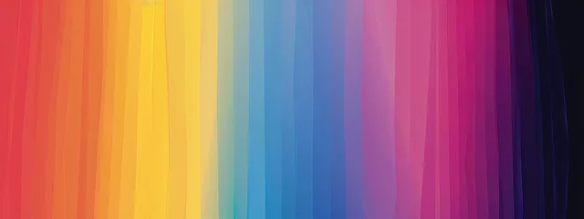 Foto op Canvas Rainbow color background, rainbow gradient color background presentation design © MSTSANTA