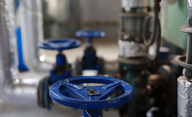 Close up valve for drinking water pipeline for city service