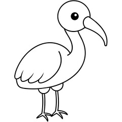 crane colts - vector illustration