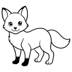 fox  - vector illustration