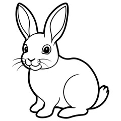 hare  - vector illustration