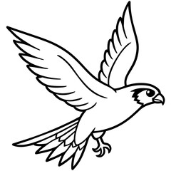 bird - vector illustration