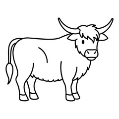 ox vector illustration