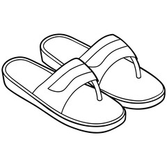  shoe sandal vector illustration