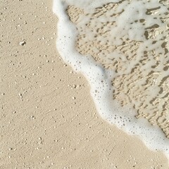 Fototapeta na wymiar A clean soft sand texture