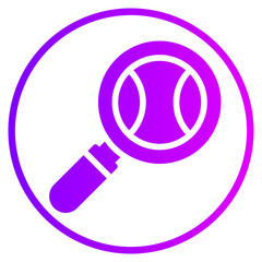search gradient icon