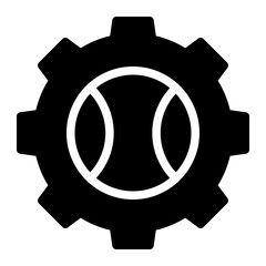 management glyph icon