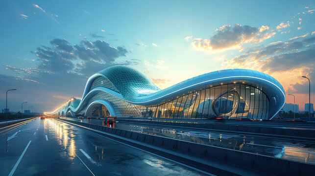 Marvel at the engineering marvels of modern infrastructure, from high-speed railways to efficient airports. Experience the convenience and efficiency of transportation architecture.