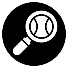 search glyph icon