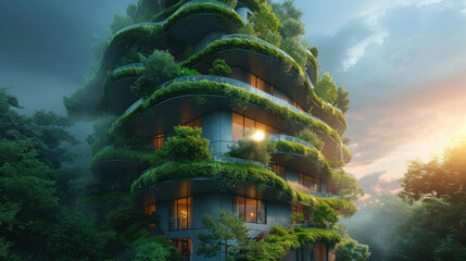 Step into the future with innovative eco-friendly buildings designed to minimize environmental...