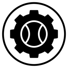 management glyph icon