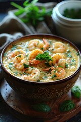 Coconut shrimp soup