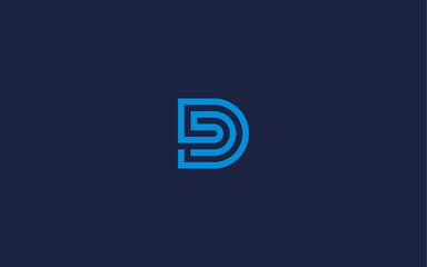 letter d logo icon design vector design template inspiration