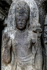 Fototapeta na wymiar Ellora caves, a UNESCO World Heritage Site in Maharashtra, India. Avalokiteshvara