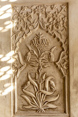 Bibi Ka Maqbara in Aurangabad, India. Reliefs