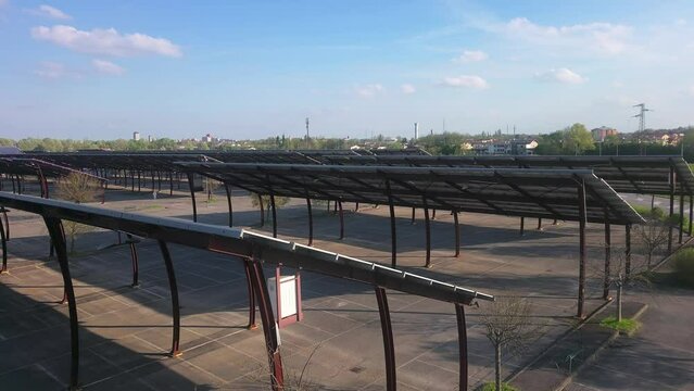 Pensiline fotovoltaiche