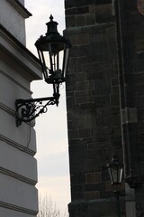 old street lamp