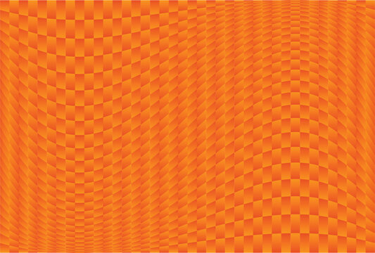orange ckeck pattern