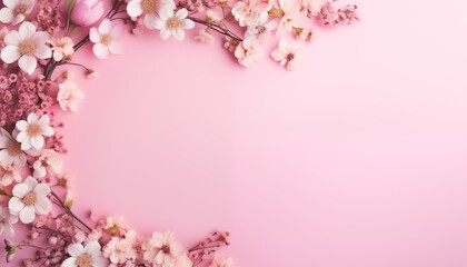 Obraz premium pink cherry blossom