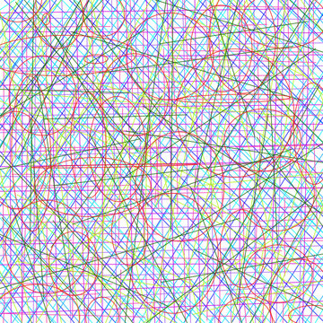 abstract pattern with circles and ovals
