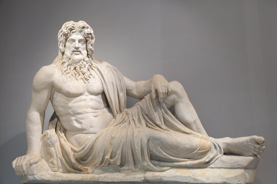 Rome, Vatican City - Vatican Museums, Statue of Oceanus
