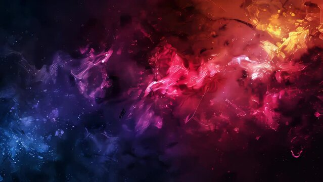 Abstract colorful background with grunge stains and spots. Elements of this image furnished by NASA