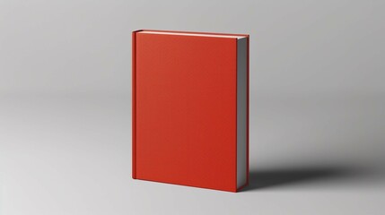 Hardcover book cover mockup displayed against a plain background.