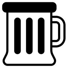 Beer glass icon