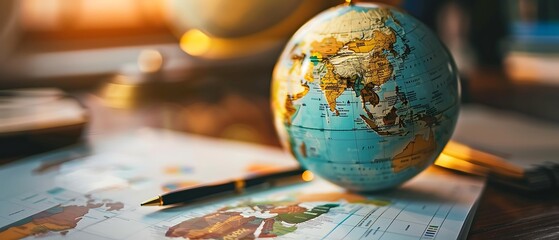 In-depth analysis of global business strategies driving market success - obrazy, fototapety, plakaty