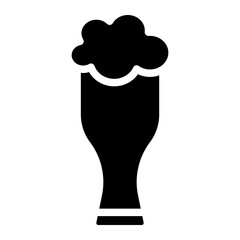 Beer mug icon, alcohol, beer glass icon, alcohol drink.