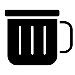 Beer glass icon
