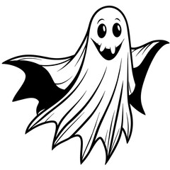 halloween background with witch,Flying Phantoms,Halloween scary ghostly monsters,Cute cartoon spooky characters,Holiday Silhouette,Hand drawn trendy Vector illustration,svg t shirt design bundle