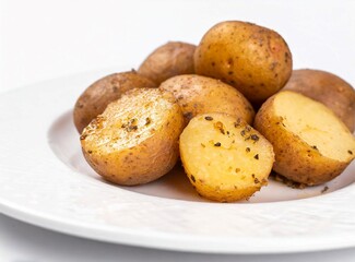 ''Papas criollas''. Traditional food from Bolivia and Mexico.