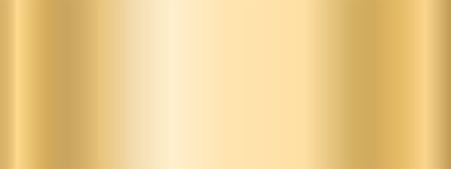Metallic gold gradient. A banner with a metallic gradient texture. Vector EPS 10. © Helga1